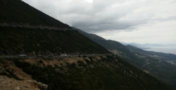 Албания. Перевал Ллогара