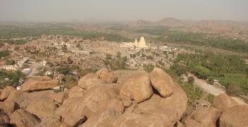 Индия. Карнатака. Хампи. Мантанга хил