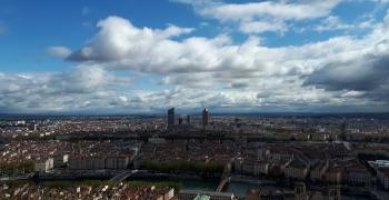 Лучший вид на Лион. Франция