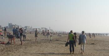 Пляж Гааги. Голландия