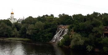 Монастырский остров в Днепре