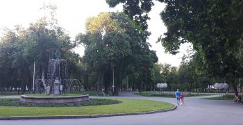 Сквер им. Ивана Старова (Соборная площадь, Спасо-Преображенский собор)