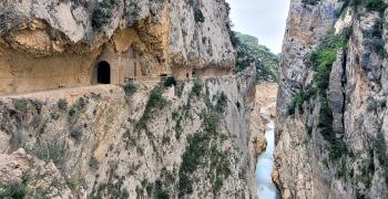 ущелье монт ребей 2023. испания