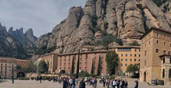Abadia de Montserrat. испания