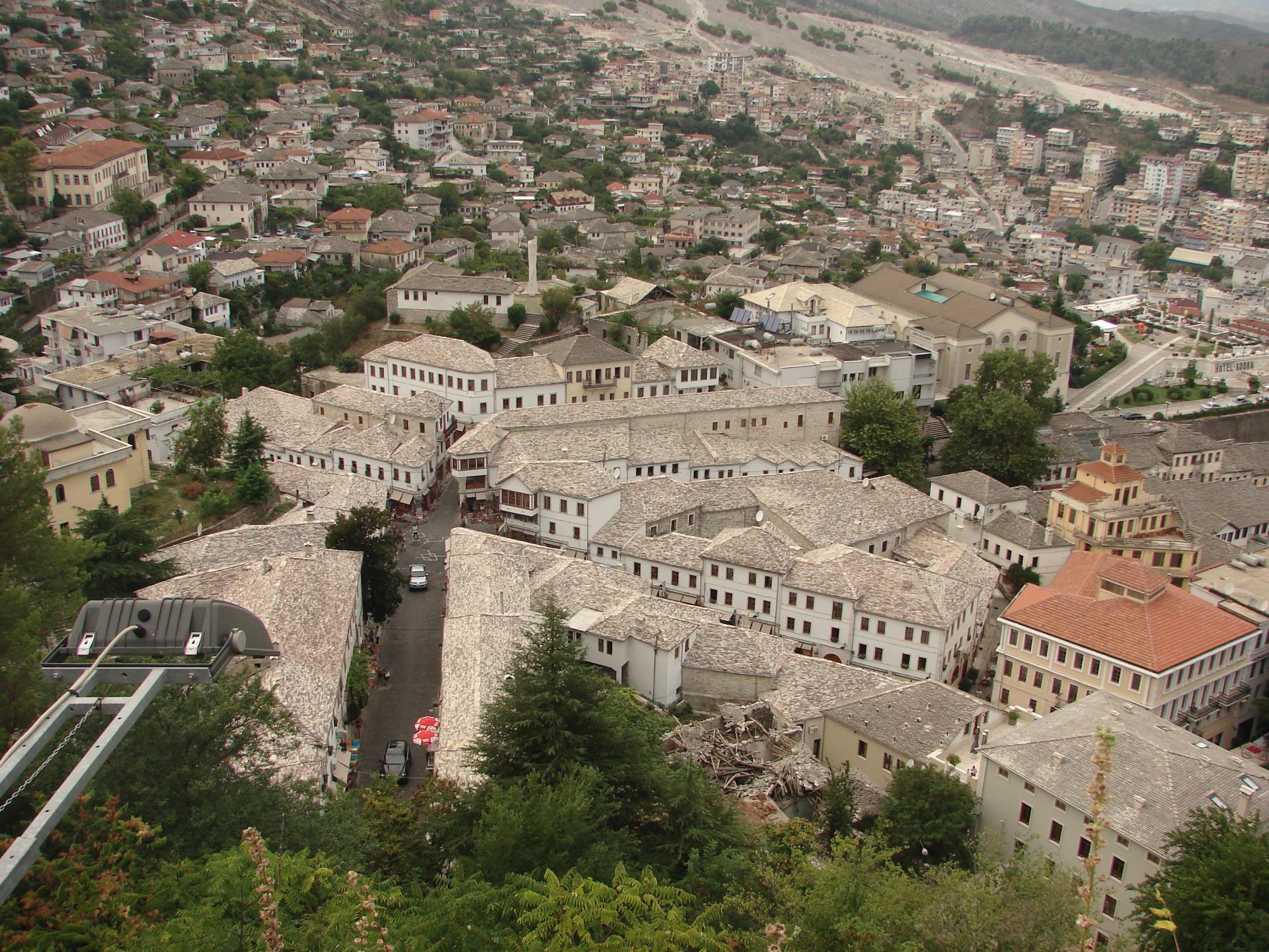 Gjirokastra is a museum city in Albania