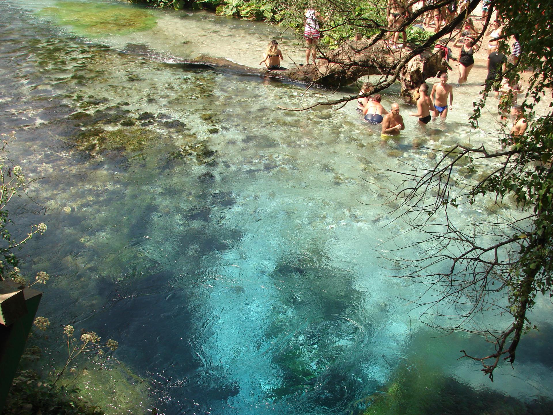 Blue Eye - a natural spring in Albania