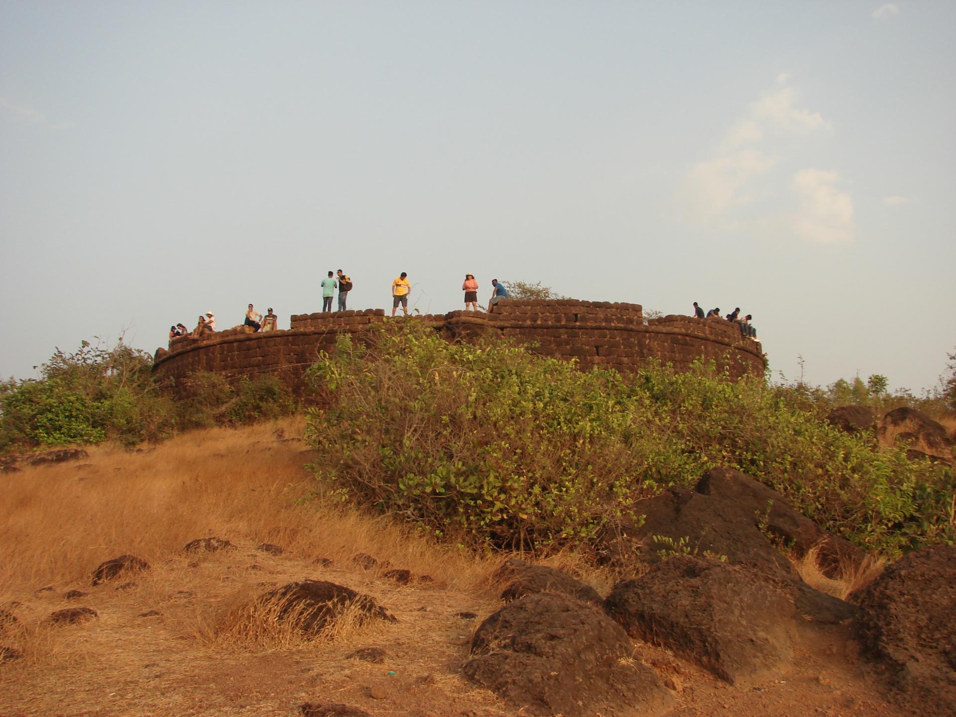 Chapora Fort (Vagator Strand, Nord Goa)