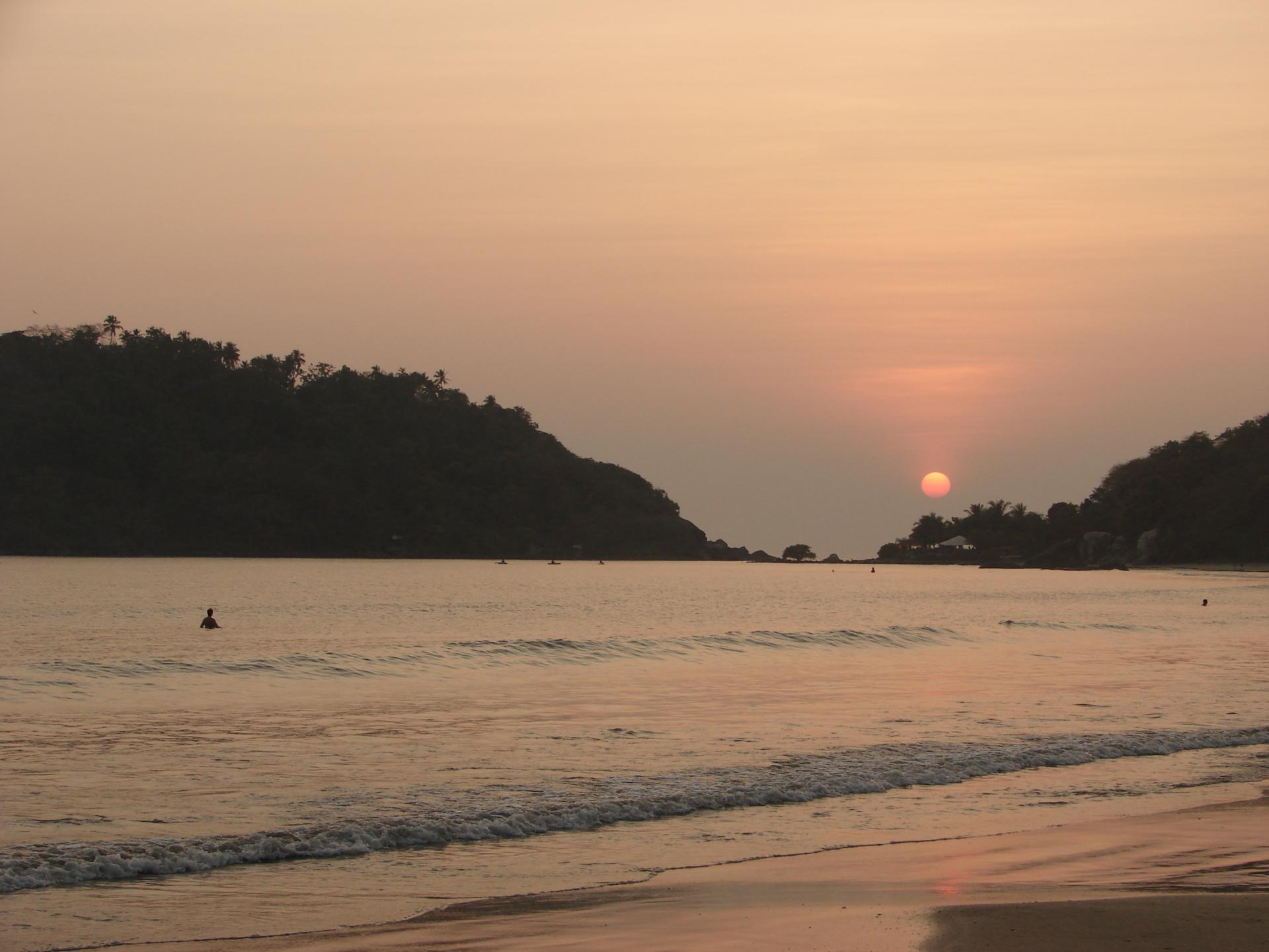 Sonnenuntergänge in Goa