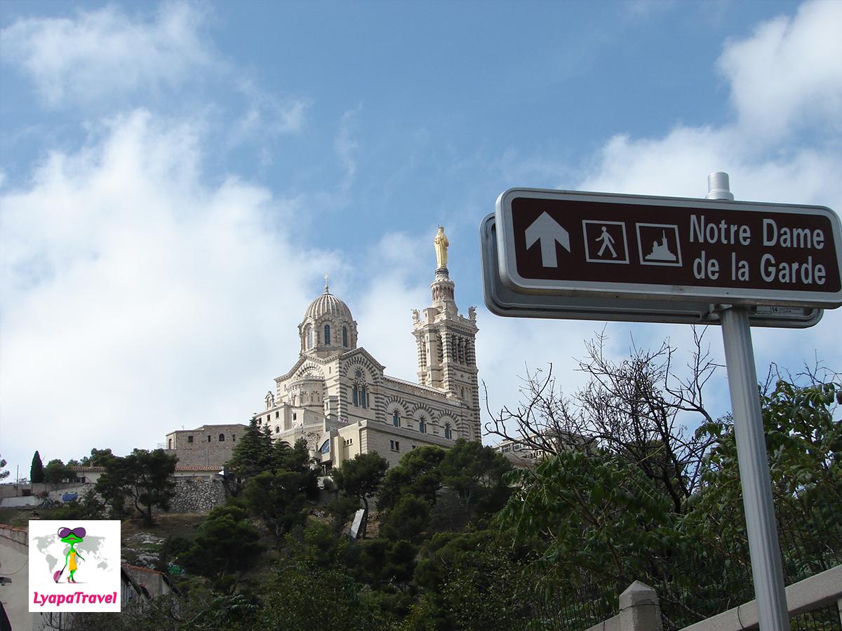 Notre-Dame-de-la-Garde wie man dorthin kommt (Marseille)