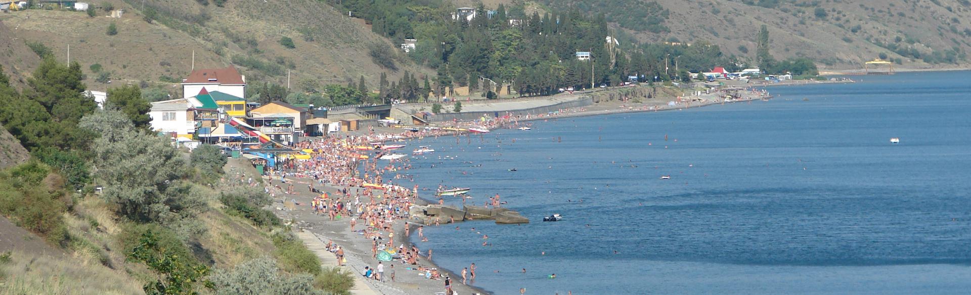 Morskoye - budget holidays in the Crimea