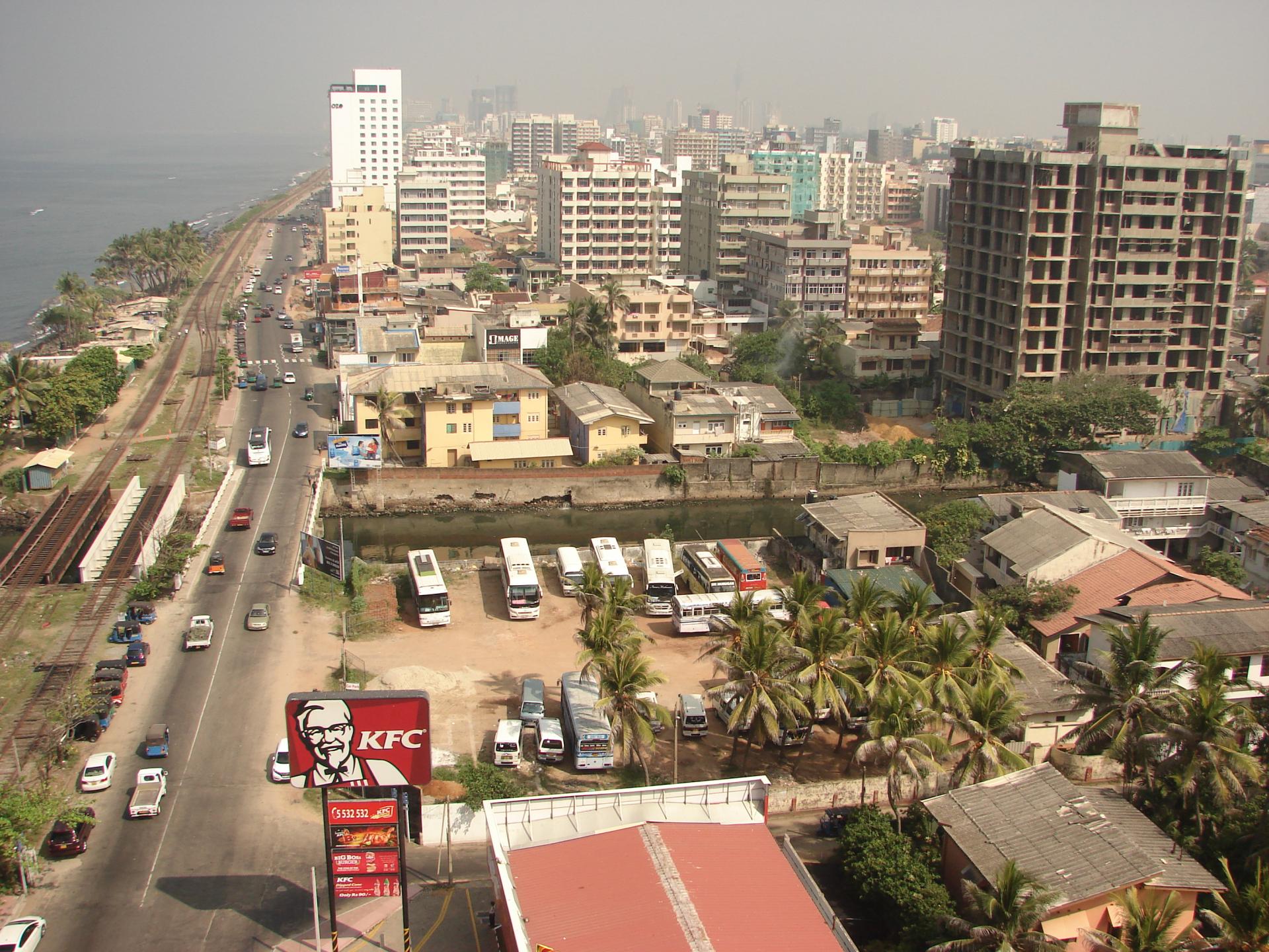 Colombo - die Stadt des Baus und des Smogs