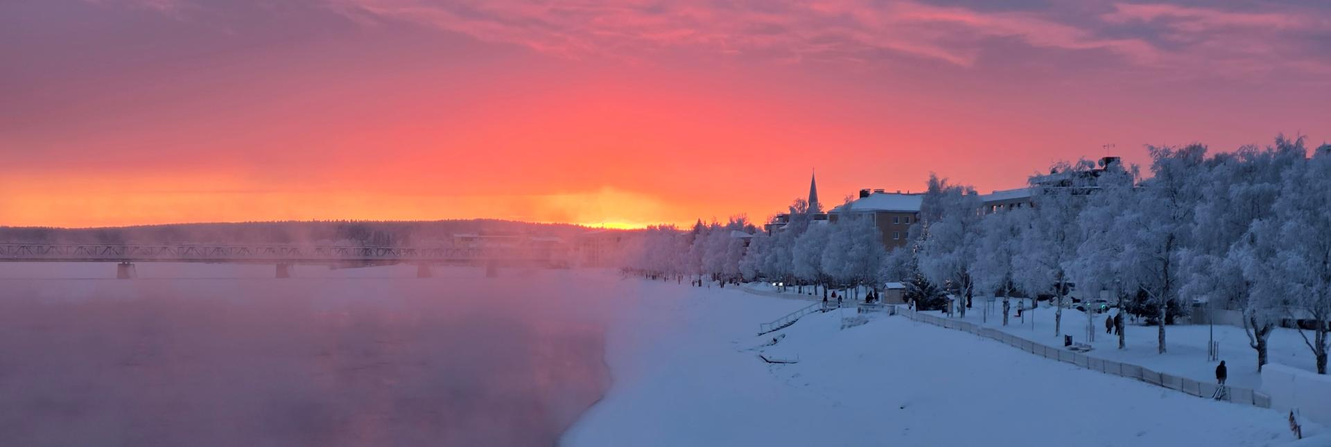 Рованиеми: Новогодняя сказка и Северное сияние