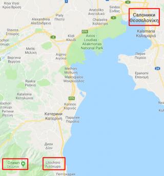 Греция. Карта