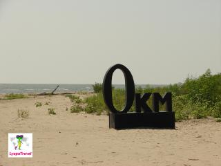 Вилково. 0 км. Украина