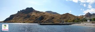 Панорама на Кара-Даг. Коктебель. Крым