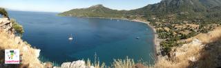 Панорама справа от Амос. Турция