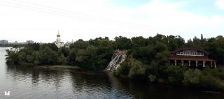 Монастырский остров. Днепр. Украина