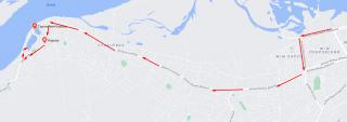 карта проезда к карьеру Таромский