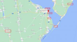 карта достопримечательностей Аккермана