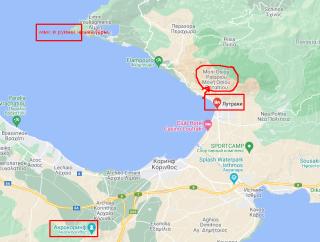 Лутраки достопримечательности в округе