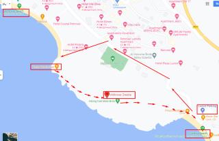 Петровац тропа пешая. Черногория