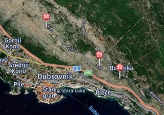 панорамные площадки дубровника. хорватия
