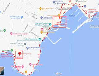 водице хорватия карта
