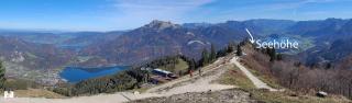 Aussichtsplattform Zwölferhorn. австрия