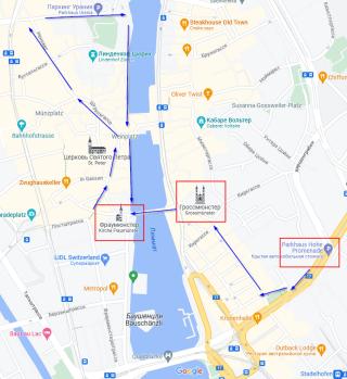 маршрут сатрый город
