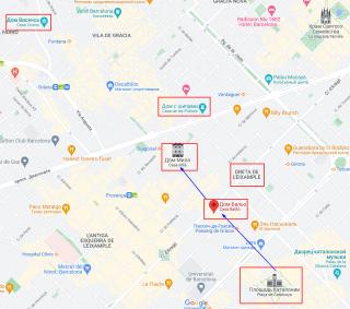 дом бальо. барселона. испания