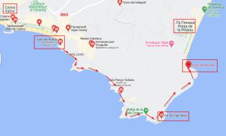салоу тропа через мыс. испания